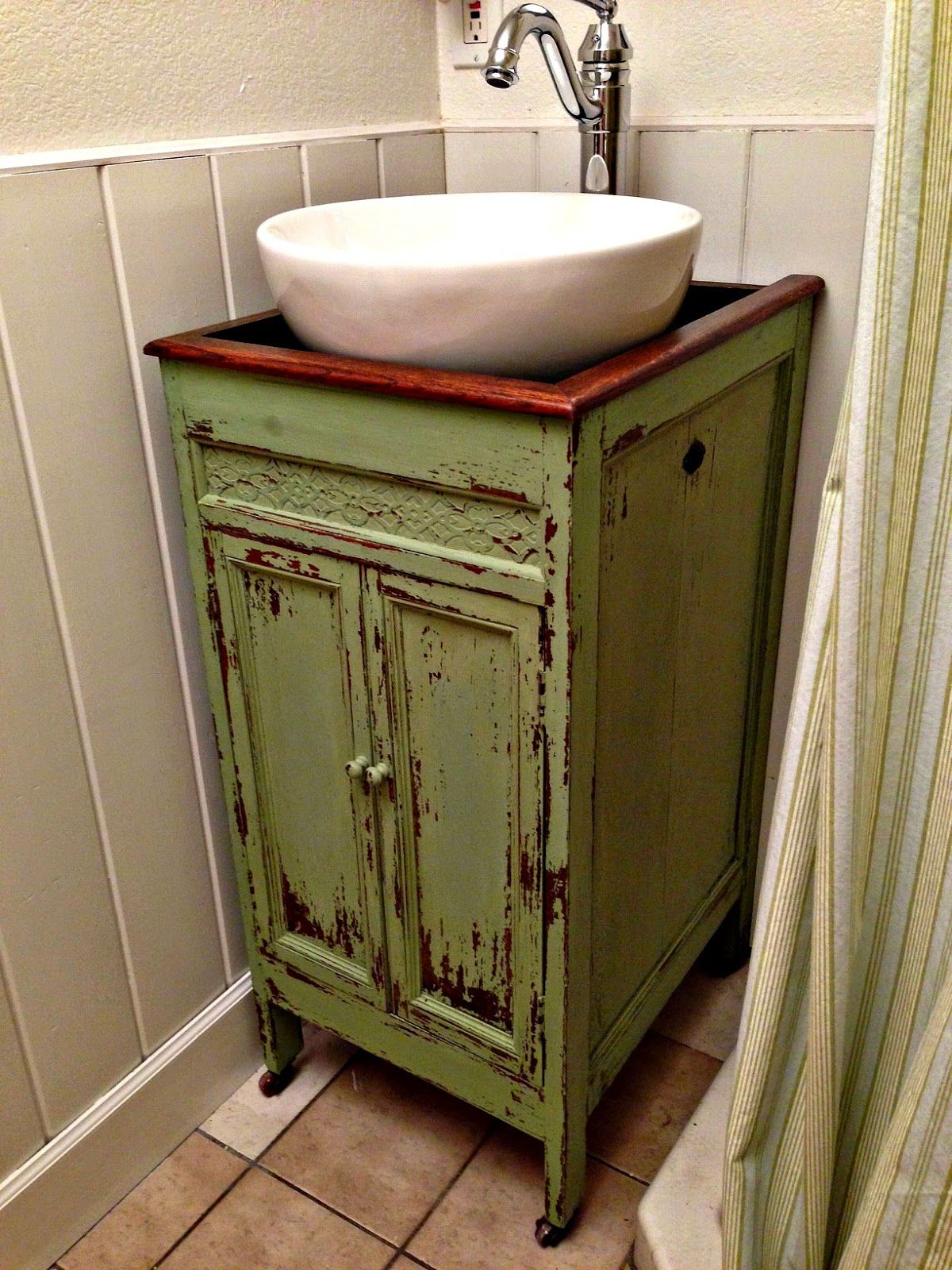 10 Creative And Repurposed Ideas For Alternative Bathroom Vanities throughout proportions 1200 X 1600