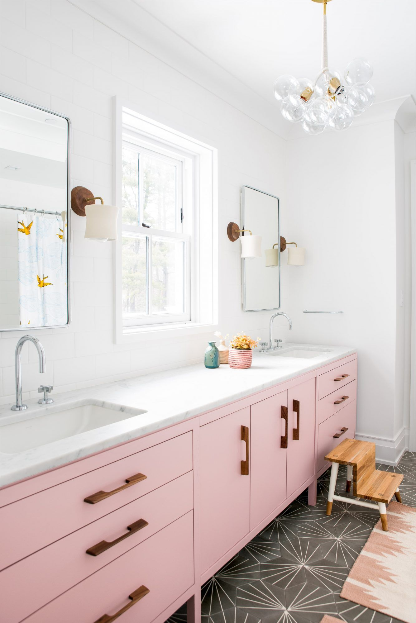 20 Pink Bathrooms That Are Positively Swoon Worthy Bathrooms with sizing 1335 X 2000