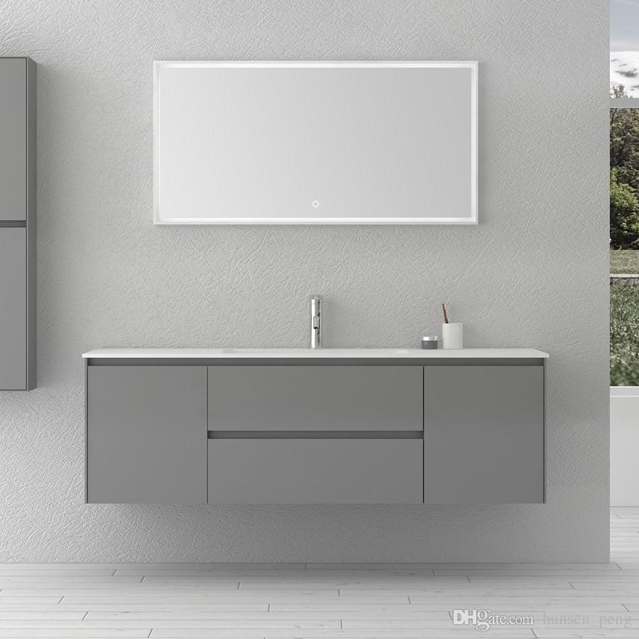 2019 1400mm Bathroom Furniture Free Standing Vanity Stone Solid throughout proportions 900 X 900