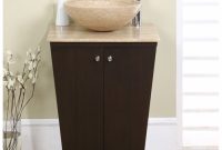 22 Inch Bathroom Vanity With Travertine Vessel Sink intended for size 900 X 900
