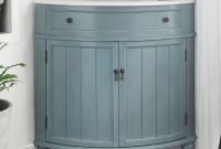 24 Benton Collection Light Blue Thomasville Corner Bathroom Sink inside proportions 943 X 1024