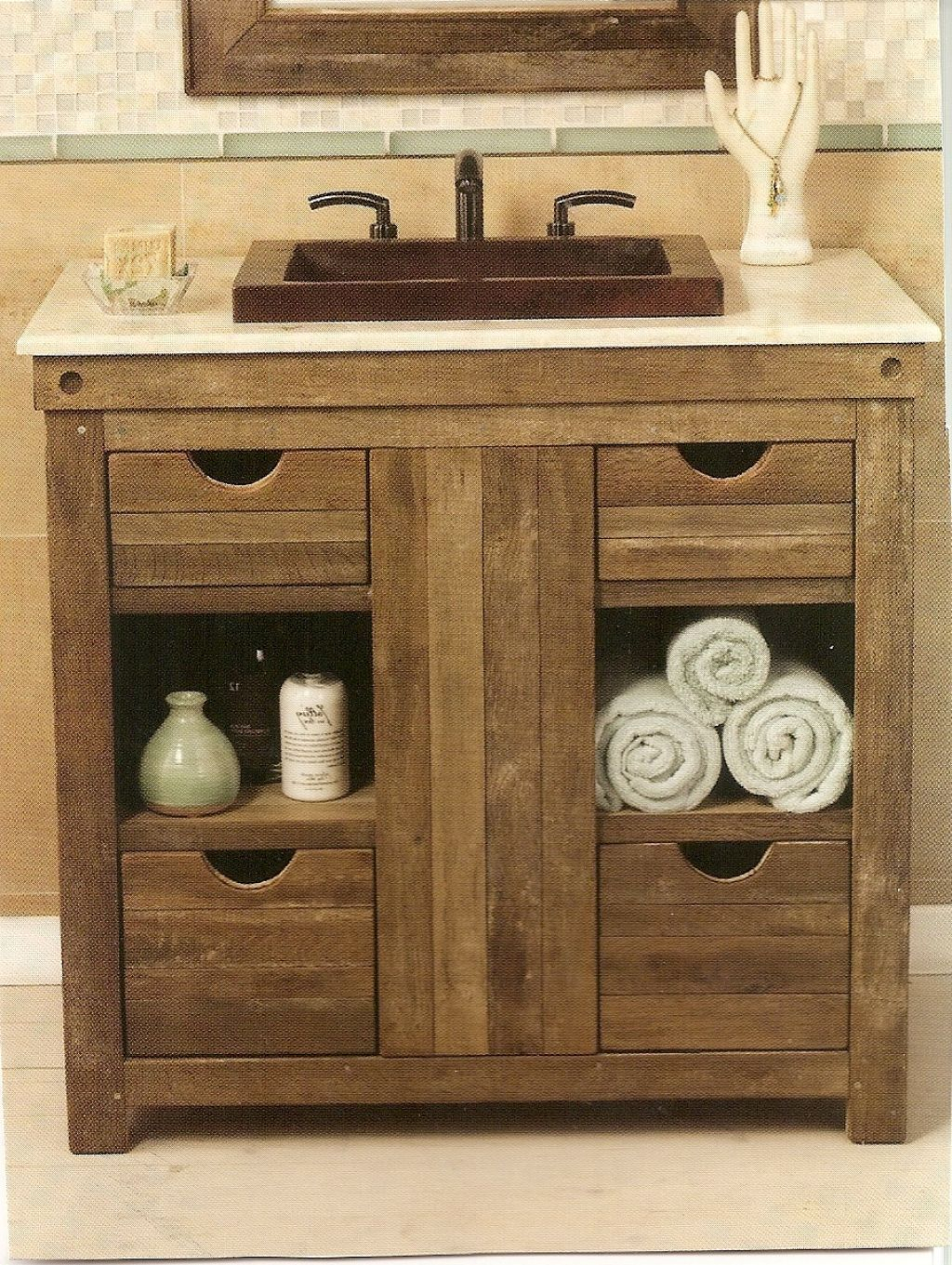 25 Incredible Vanities For Small Bathrooms With Examples Images intended for size 1024 X 1361