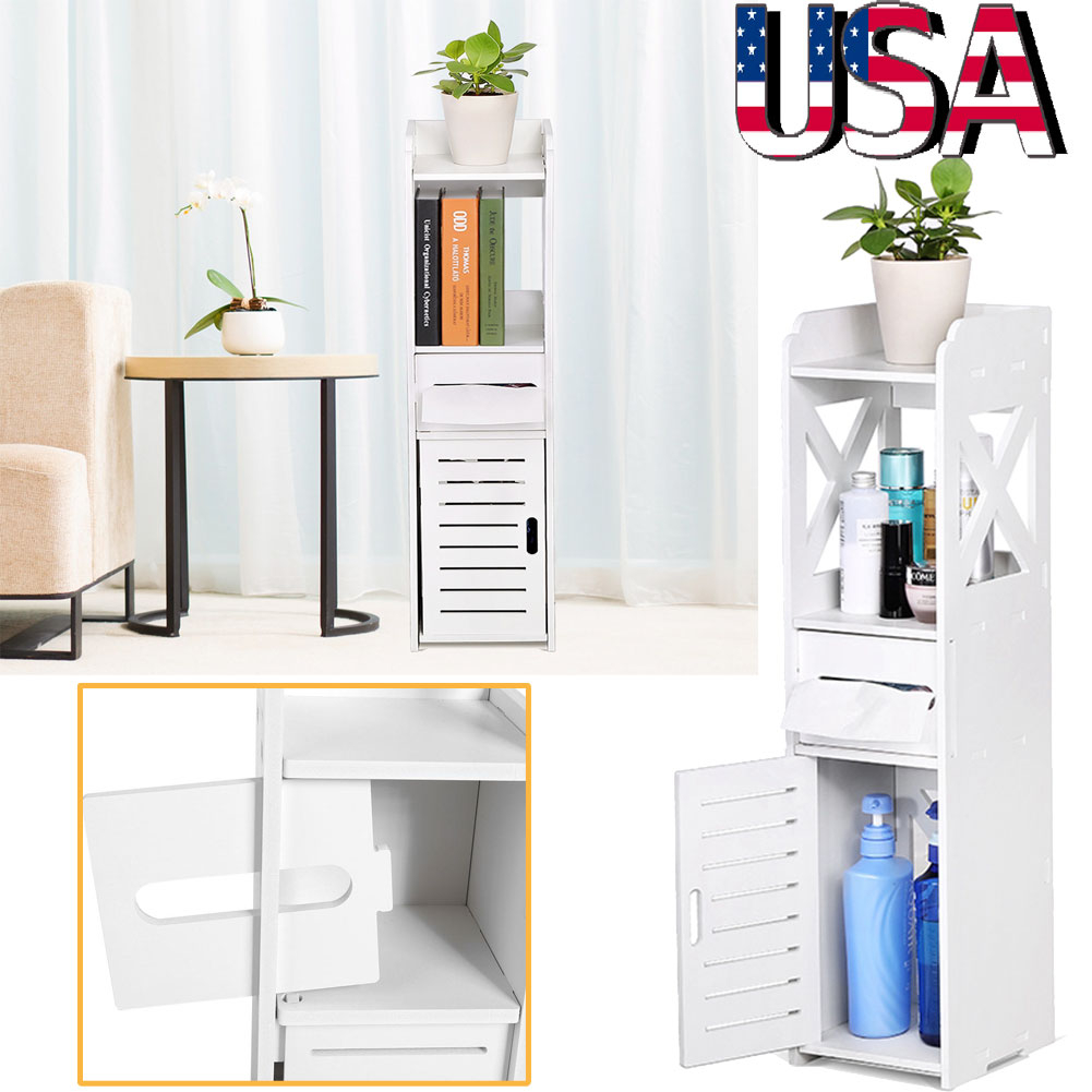 3 Tier Bathroom Kitchen Cabinet Storage Rack Free Standing Shelf with size 1001 X 1001