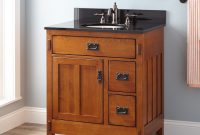 30 American Craftsman Vanity For Undermount Sink Rustic Oak In with sizing 1500 X 1500