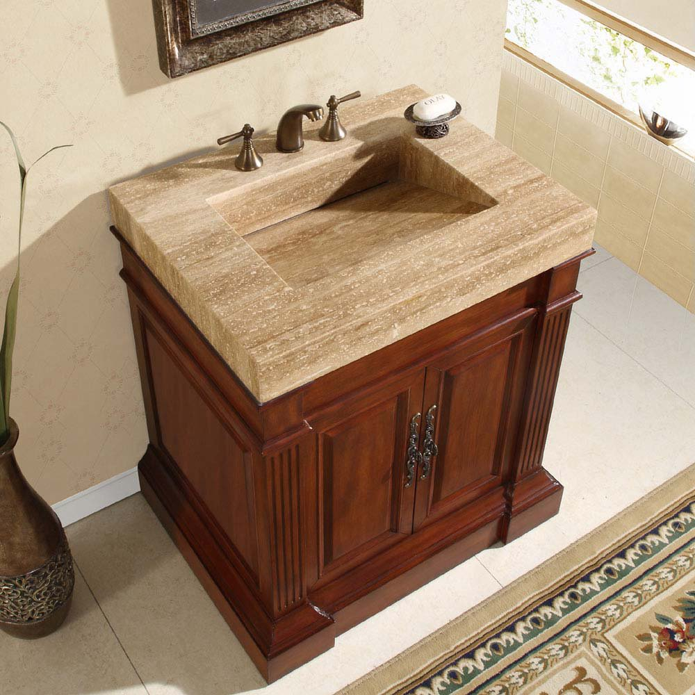 325 Perfecta Pa 148 Single Sink Cabinet Bathroom Vanity with measurements 1000 X 1000