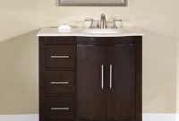 36 Inch Modern Single Sink Bathroom Vanity With Marble within size 900 X 900