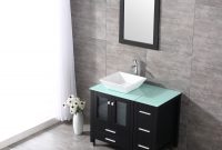 36 Modern Ceramic Vessel Sink Bowl Wood Bathroom Vanity Cabinet W throughout dimensions 1500 X 1500