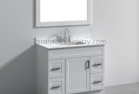 42 Single Solid Wood Bathroom Vanity Toronto Cabinetry throughout measurements 3000 X 3000