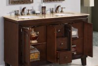 55 Perfecta Pa 130 Bathroom Vanity Double Sink Cabinet English inside sizing 1000 X 1000