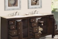 72 Perfecta Pa 5126 Bathroom Vanity Double Sink Cabinet Dark regarding sizing 900 X 900