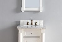 Abstron 26 Inch White Finish Single Sink Bathroom Vanity Optional within dimensions 698 X 1280