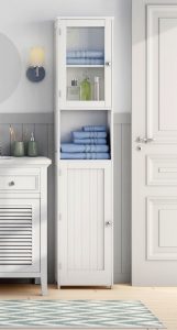 All Home 40 X 189cm Free Standing Tall Bathroom Cabinet Reviews in measurements 1110 X 2064