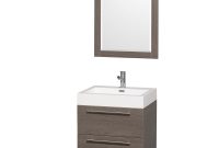 Amare 24 Wall Mounted Bathroom Vanity Set With Integrated Sink in size 1000 X 1000