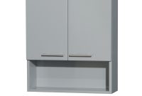 Amare Bathroom Wall Cabinet Wyndham Collection Dove Gray Free in size 1000 X 1000