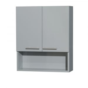 Amare Bathroom Wall Cabinet Wyndham Collection Dove Gray Free in size 1000 X 1000