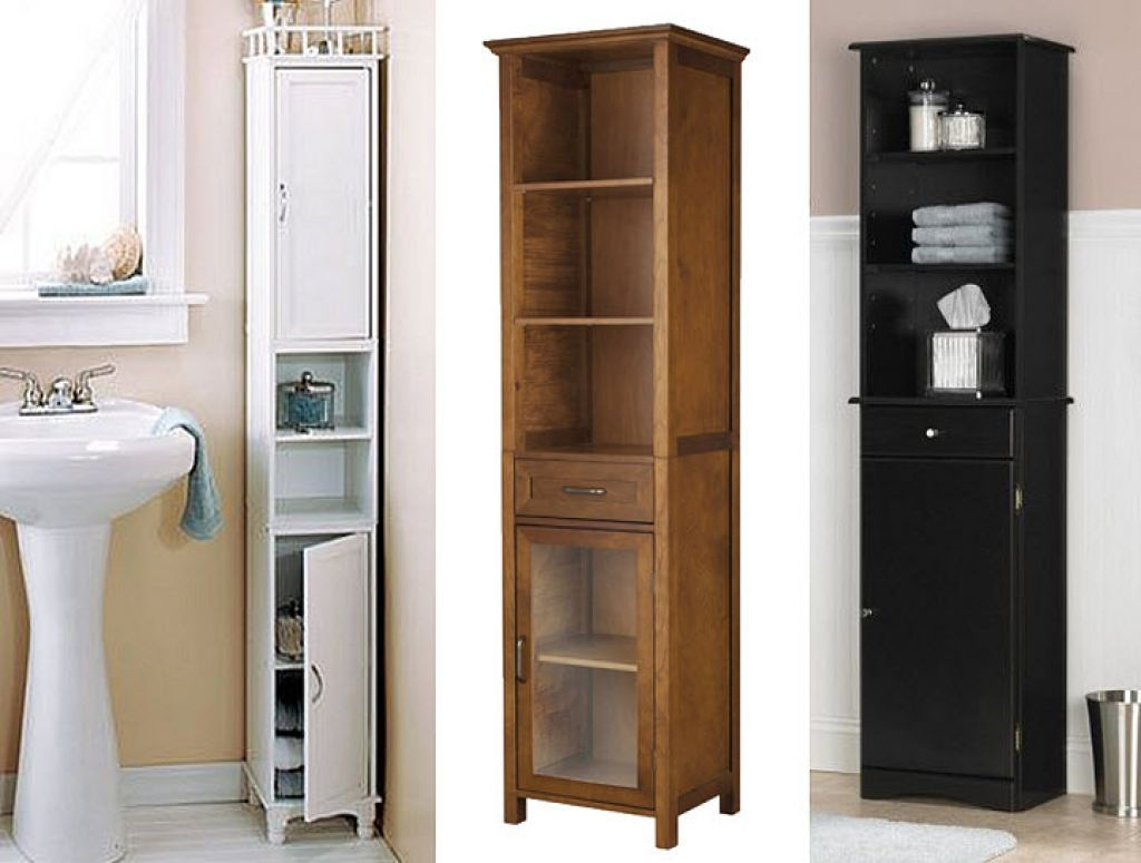 Amazing Narrow Bathroom Cabinets 1 Tall Narrow Bathroom Storage intended for sizing 1024 X 775