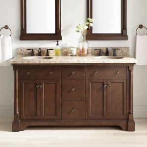 Antique Style Bathroom Vanity Signature Hardware for proportions 1500 X 1500