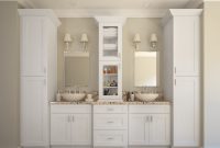 Aspen White Shaker Ready To Assemble Bathroom Vanities Cabinets in measurements 1400 X 1300