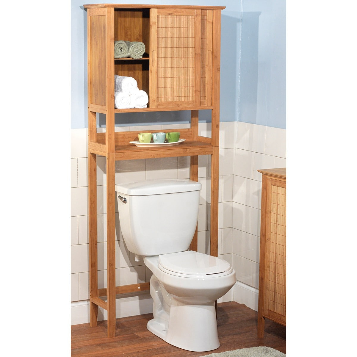 Bamboo Over The Toilet Space Saver Walmart throughout sizing 1200 X 1200