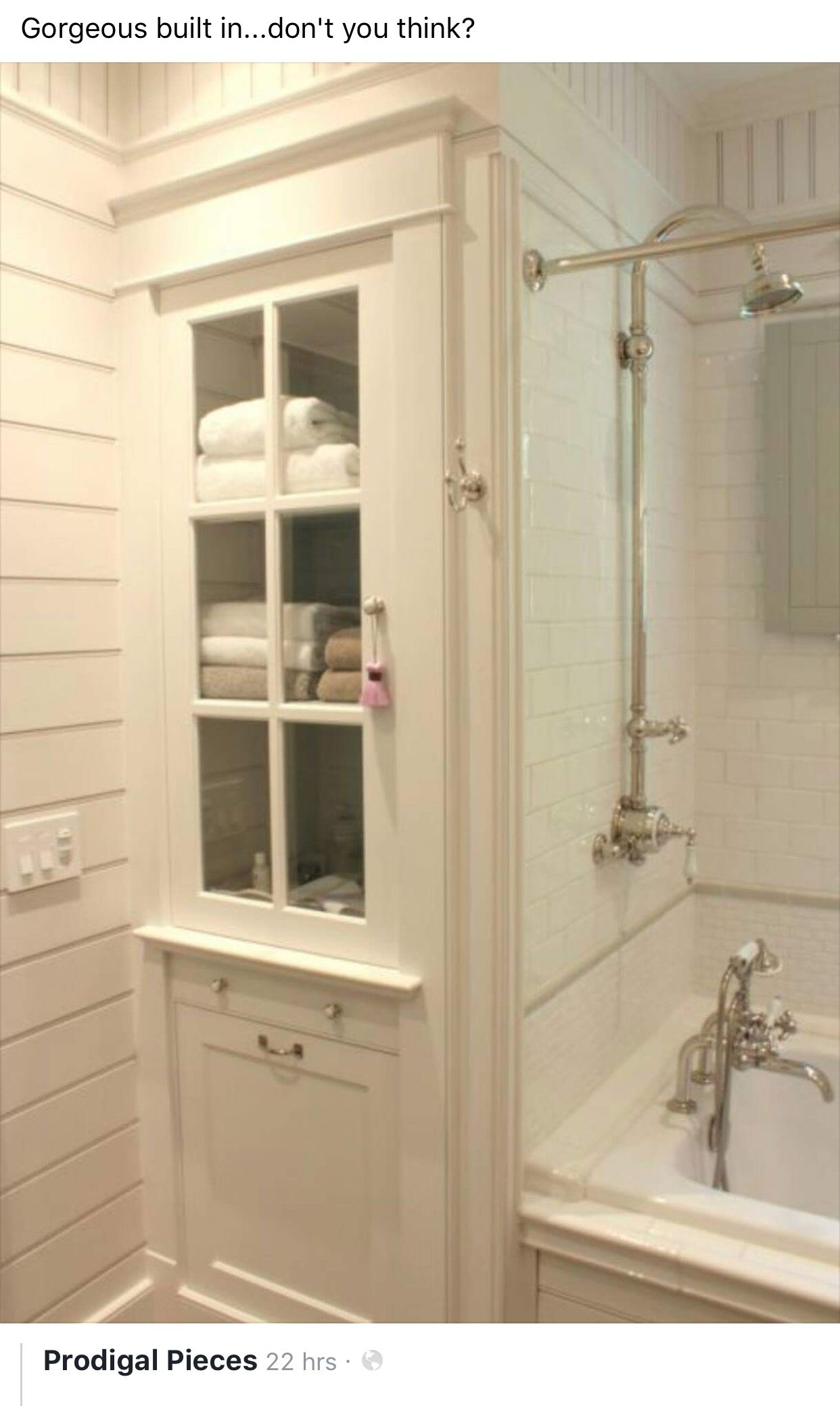 Bathroom Built Ins Built Ins Bathroom Bathroom Linen Cabinet for sizing 1242 X 2078