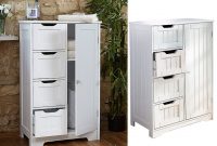 Bathroom Cabinet Storage Bedroom Wooden Cupboard 4 Drawers Towel intended for proportions 1024 X 768