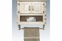 Bathroom Cabinet Towel Rack Small Bathroom Storage White And Gold Towels in proportions 1024 X 768
