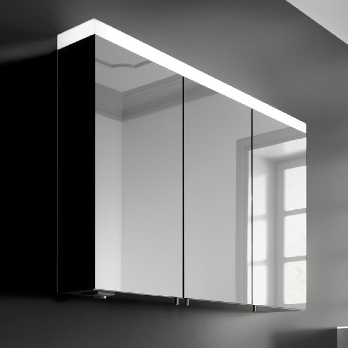 Bathroom Cabinets Also Available With Mirrors Lights Uk Bathrooms throughout proportions 1200 X 1200