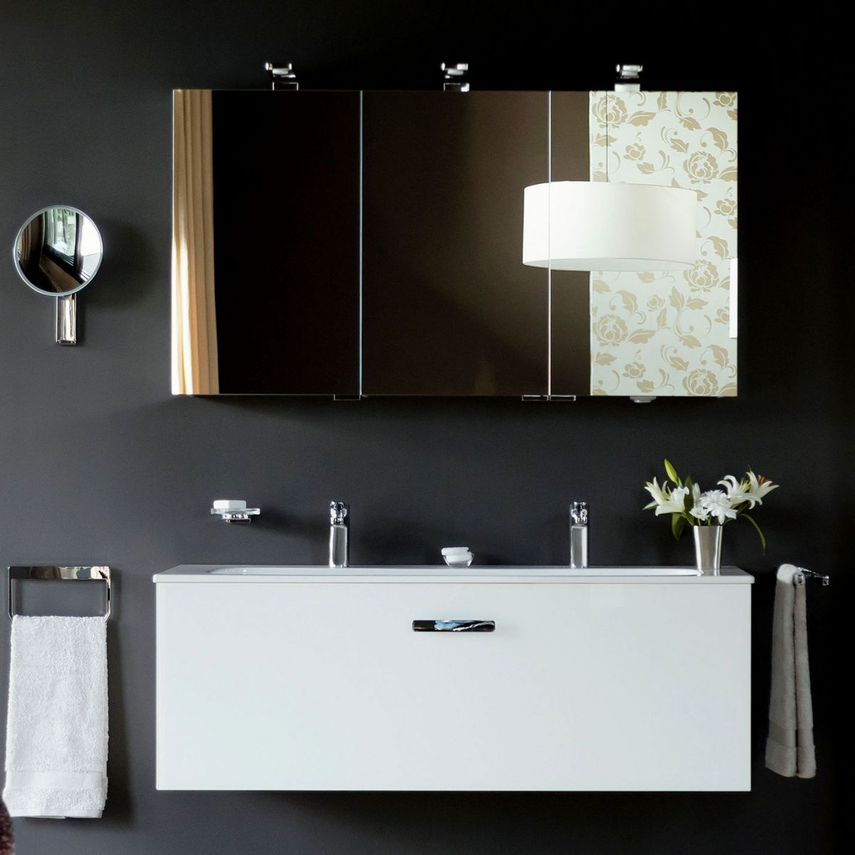 Bathroom Cabinets Also Available With Mirrors Lights Uk Bathrooms with regard to size 1200 X 1200