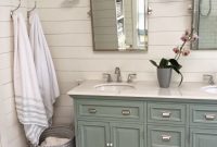 Bathroom Cabinets In Blue Cottage And Vine Friday Link Bathroom in size 1195 X 1600