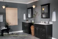 Bathroom Color Ideas With Dark Cabinets Bathroom In 2019 Black with sizing 1407 X 1000