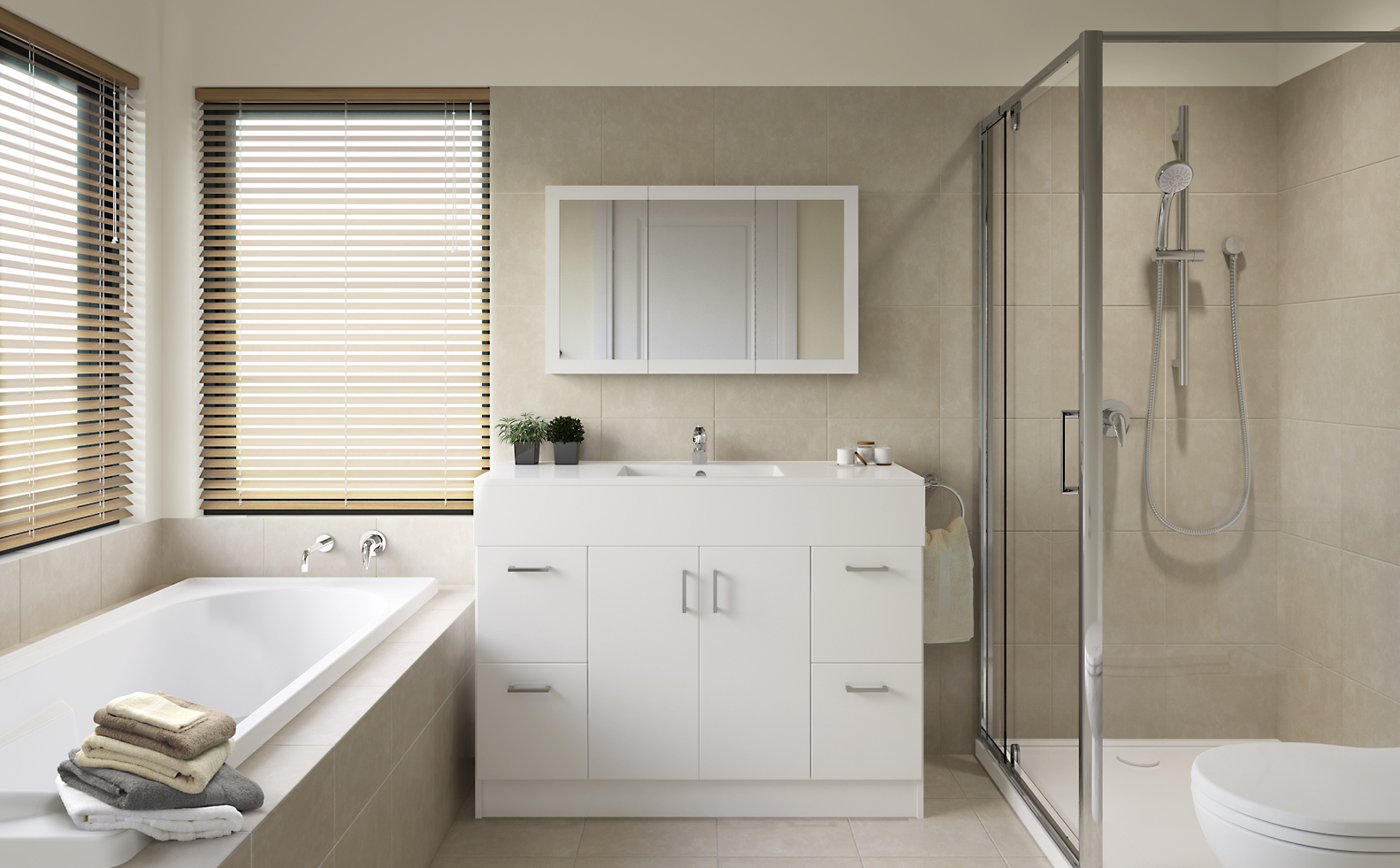 Bathroom Inspiration Gallery Bunnings Warehouse for proportions 1583 X 981