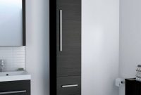Bathroom Modern Black Bathroom Floating Storage Cabinet Ideas inside sizing 1024 X 1024
