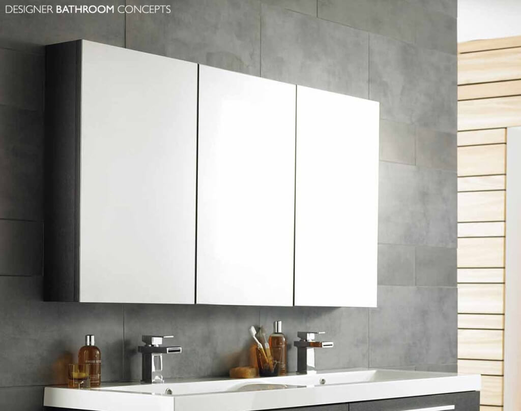 Bathroom Outstanding Lighted Bathroom Mirror Cabinet And Modern in measurements 1024 X 809