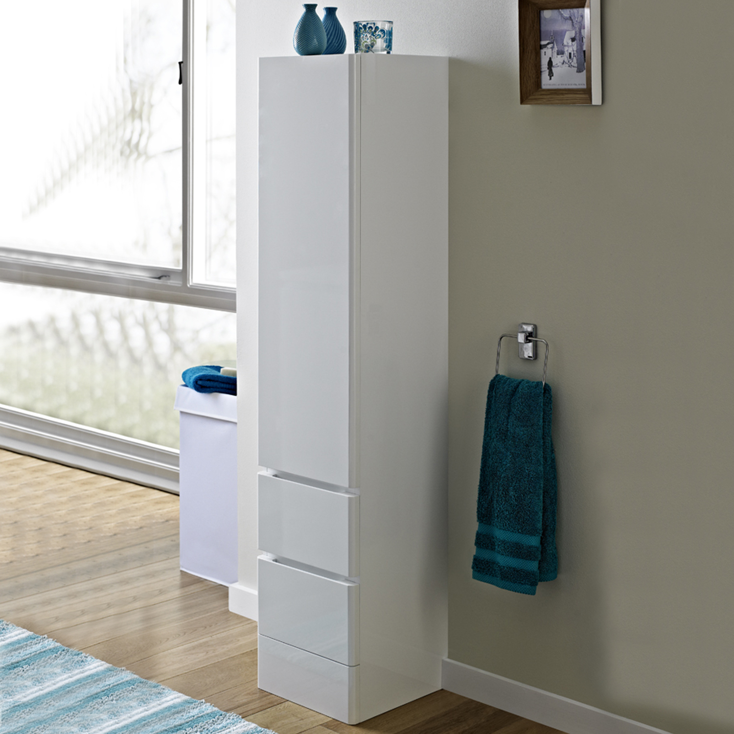 Bathroom Tall Slim Bathroom Wall Cabinet Brown Bathroom Storage with size 1500 X 1500