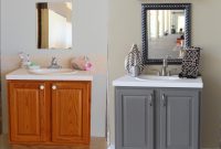 Bathroom Updates You Can Do This Weekend For The Home Grey for dimensions 1956 X 1754