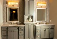 Bathroom Vanities With Matching Linen Towers Bathroom Small Bathroom intended for size 1000 X 822