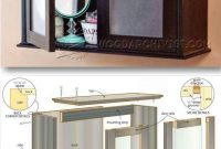 Bathroom Wall Cabinet Plans Furniture Plans And Projects for sizing 735 X 1811