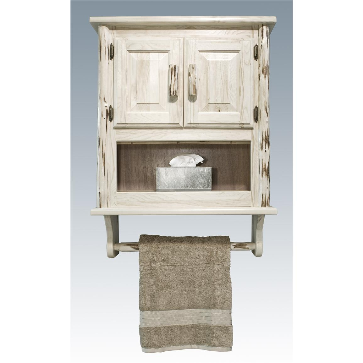 Bathroom Wall Cabinets Rustic Bathroom Cabinets Ideas Cottage Style in measurements 1155 X 1155