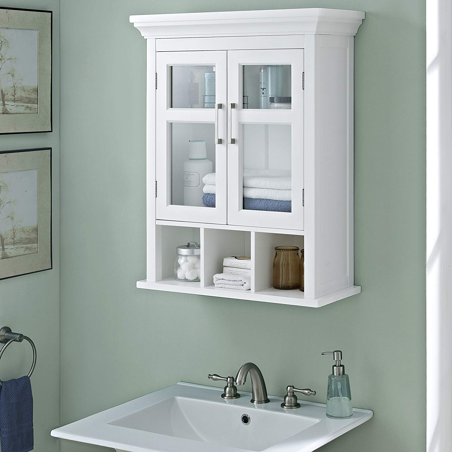 Bathroom White Cabinet For Bathroom Wall Small White Floor Cabinet in proportions 1500 X 1500