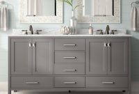 Beachcrest Home Newtown 72 Double Bathroom Vanity Set Reviews inside measurements 2000 X 2000