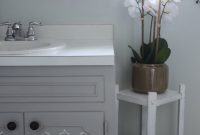 Before After My Pretty Painted Bathroom Vanity inside proportions 800 X 1200