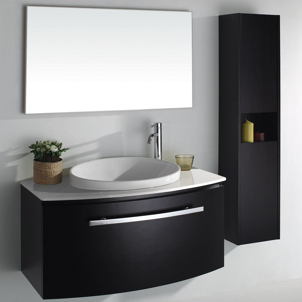 Black Bathroom Vanity Cabinet The New Way Home Decor Purchasing throughout proportions 1000 X 1000