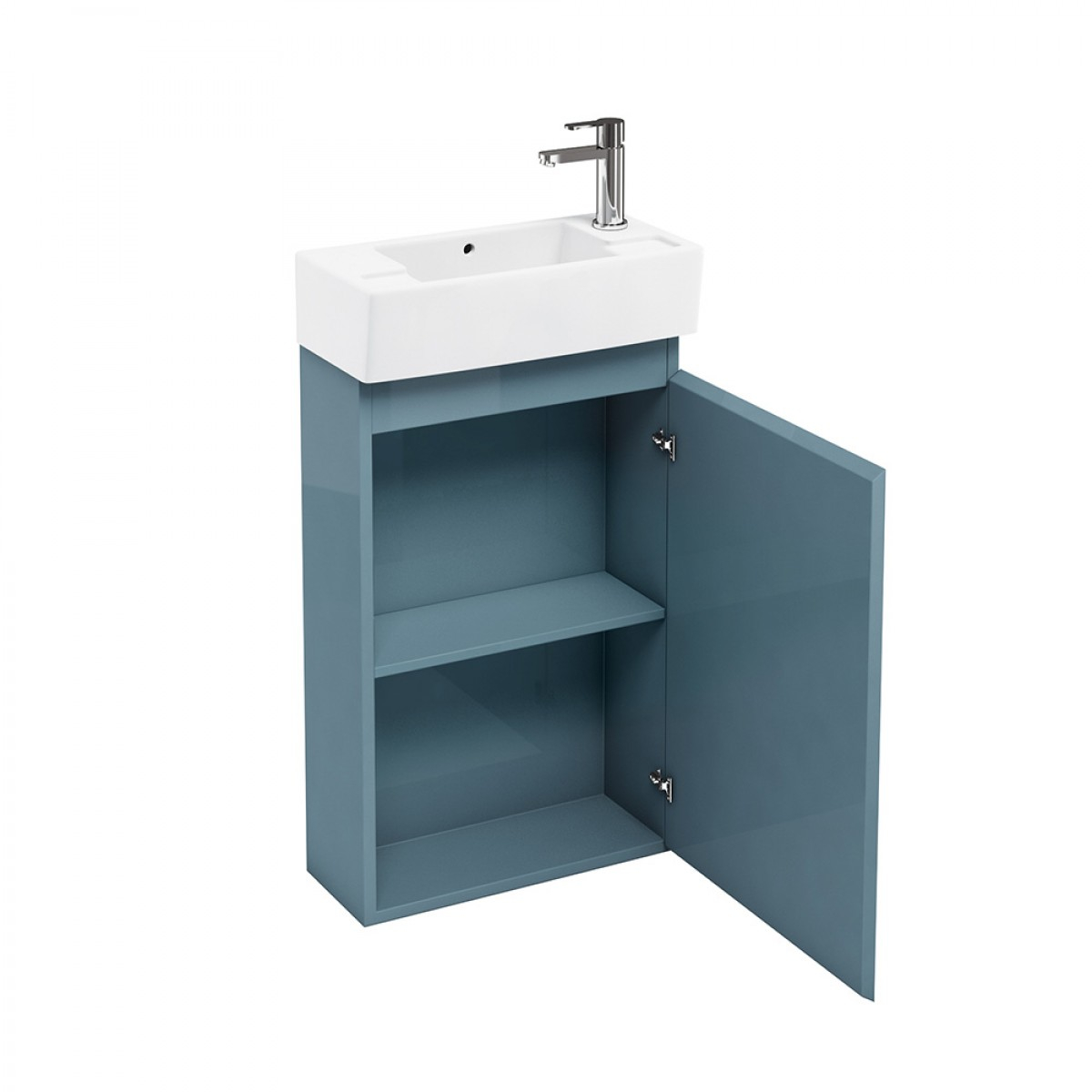 Britton Bathrooms Compact 25cm Depth Floor Mounted Cloakroom Vanity in dimensions 1200 X 1200