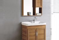 Brizzio 8551 Brown Vintage Stainless Steel Bathroom Cabinet With Mirror within proportions 1600 X 1600