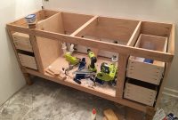Build A Diy Bathroom Vanity Part 4 Making Drawers Woodworking intended for measurements 1600 X 1200