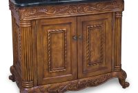 Burled Painted Walnut Ornate Bathroom Vanity With Granite Top inside sizing 1000 X 1000