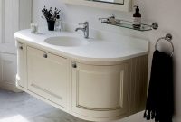 Burlington 134 Curved Wall Hung Vanity Unit Uk Bathrooms for size 1200 X 1200