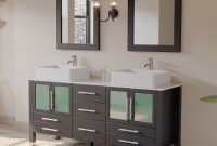 Cambridge Plumbing Aspen 64 Double Bathroom Vanity Set With Mirror in dimensions 2000 X 2000