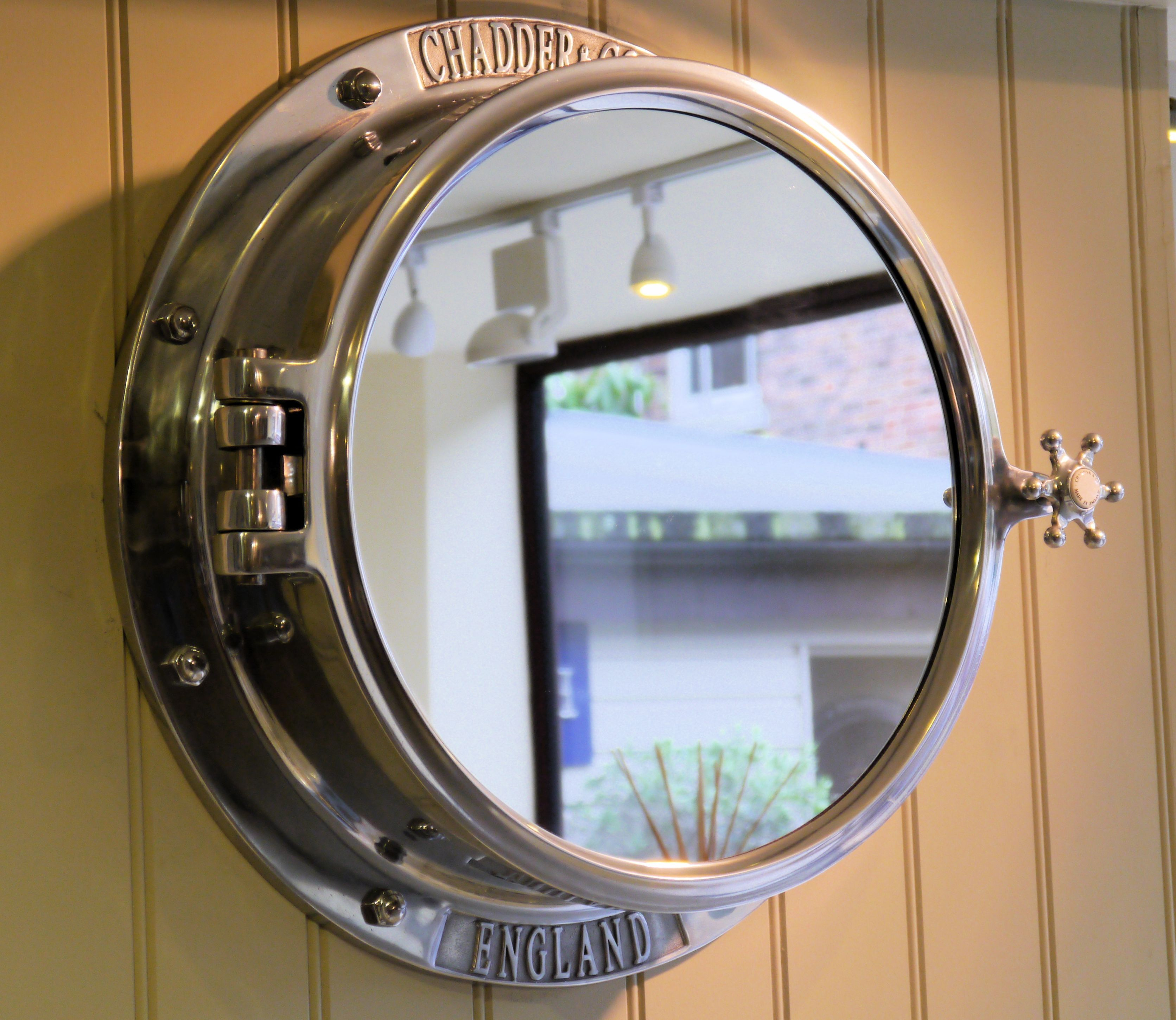 Chadder Counique Porthole Mirror Cabinet Luxury Porthole Mirror pertaining to proportions 3343 X 2898