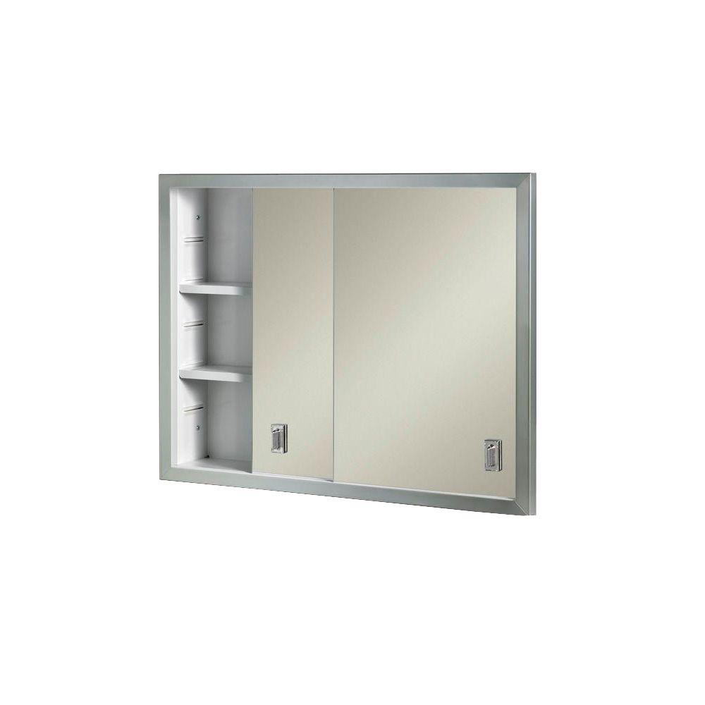 Contempora 24 58 In W X 19 316 In H X 4 In D Framed Stainless pertaining to proportions 1000 X 1000